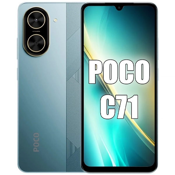 Xiaomi POCO C71 Dual SIM de 64GB 3GB RAM de 6.88" 32MP 8MP - Azul (Global)