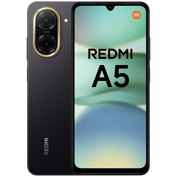 Xiaomi Redmi A5 Dual SIM de 64GB 3GB RAM de 6.88" 32MP 8MP - Midnight Black (Global)