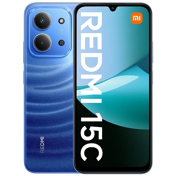 Xiaomi Redmi 15C Dual SIM de 256GB 4GB RAM de 6.9" 50MP 8MP - Moonlight Blue (Global)