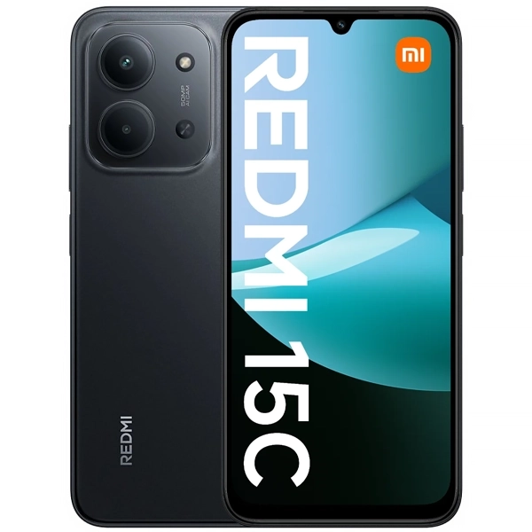 Xiaomi Redmi 15C Dual SIM de 128GB 4GB RAM de 6.9" 50MP 8MP - Midnight Black (Global)